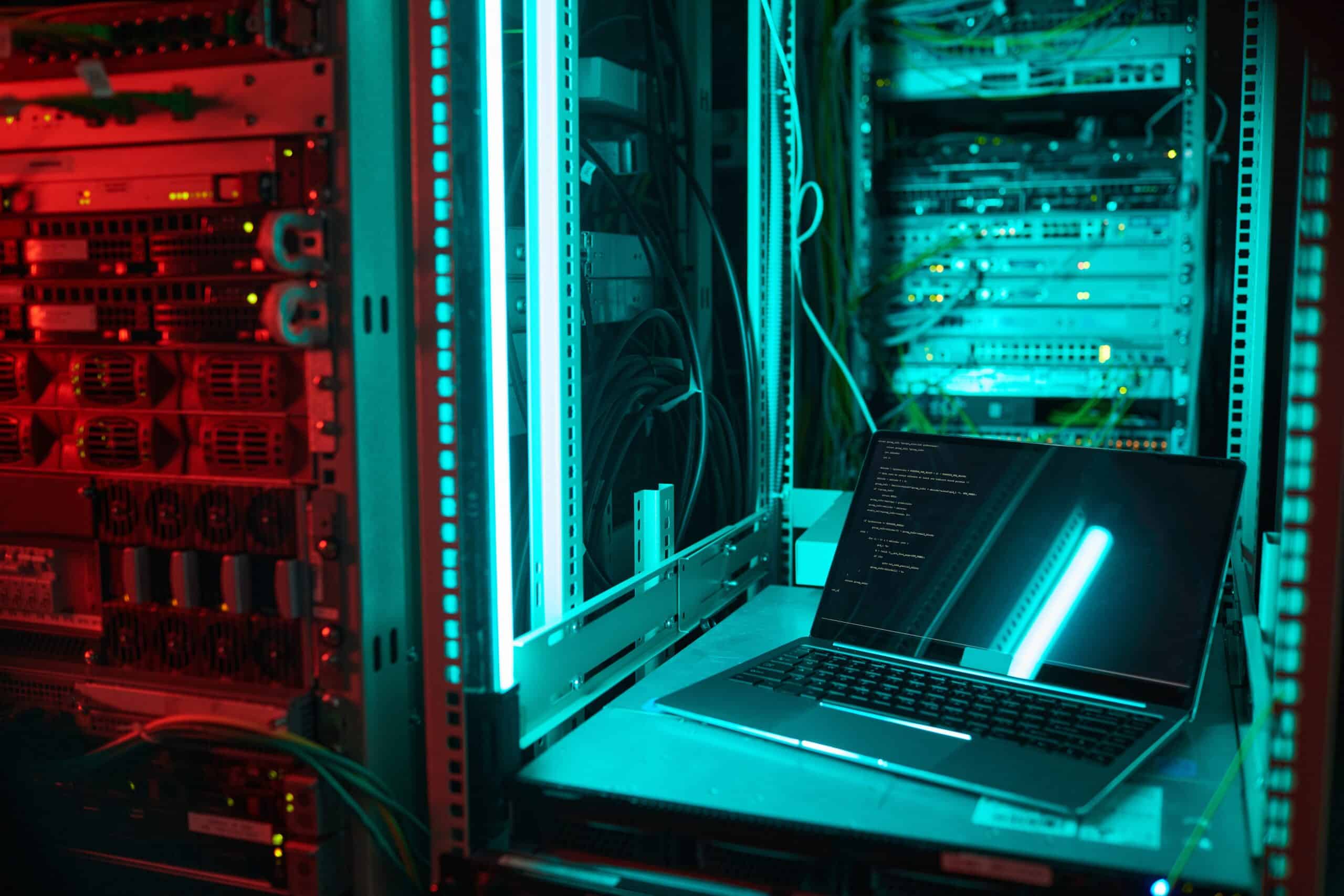 Employee takes traditional cybersecurity course on laptop without practical exercises